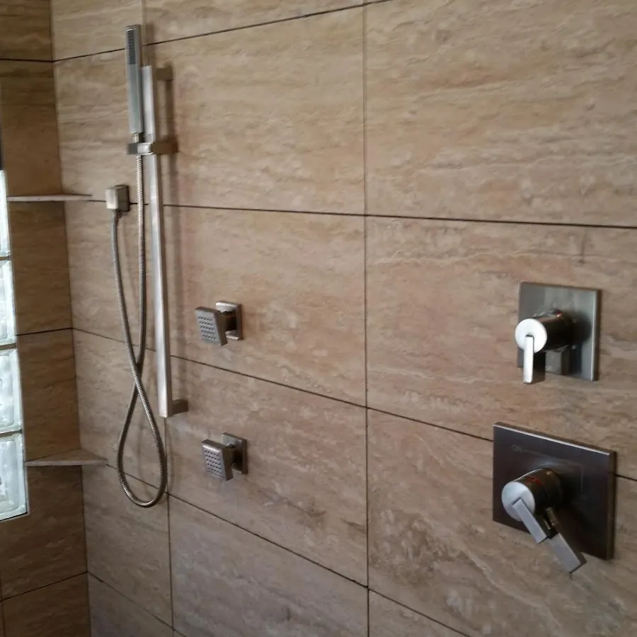 Shower fixture installation for Water Heater Replacement in Hillview